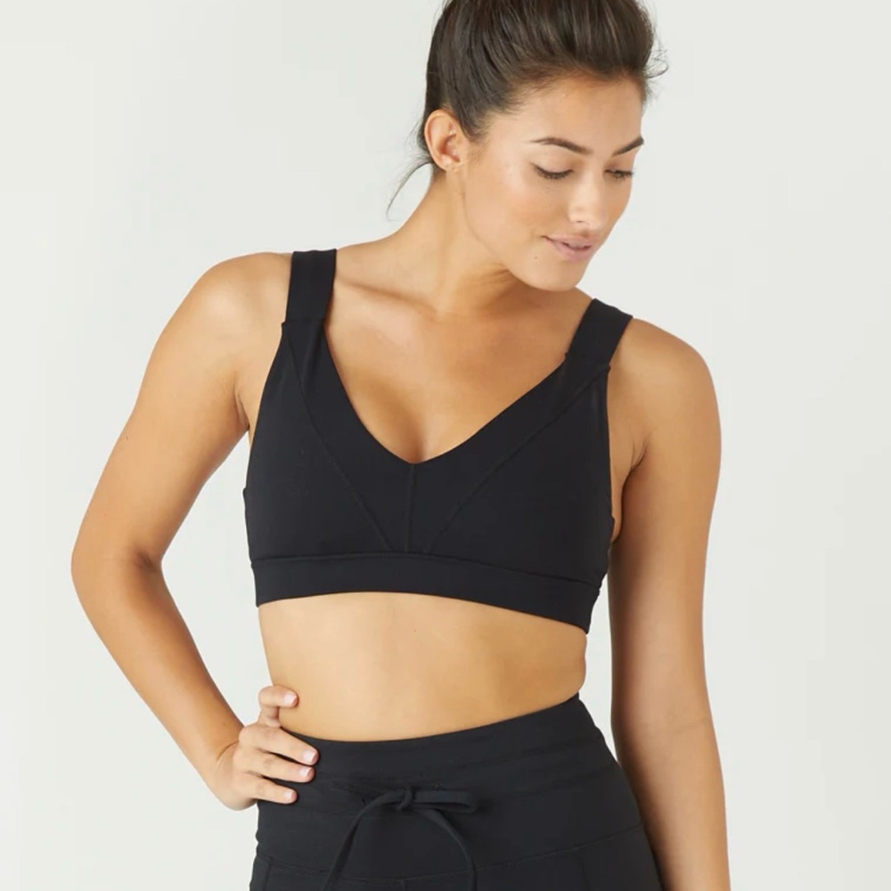 Glyder Black Tide Sports Bra